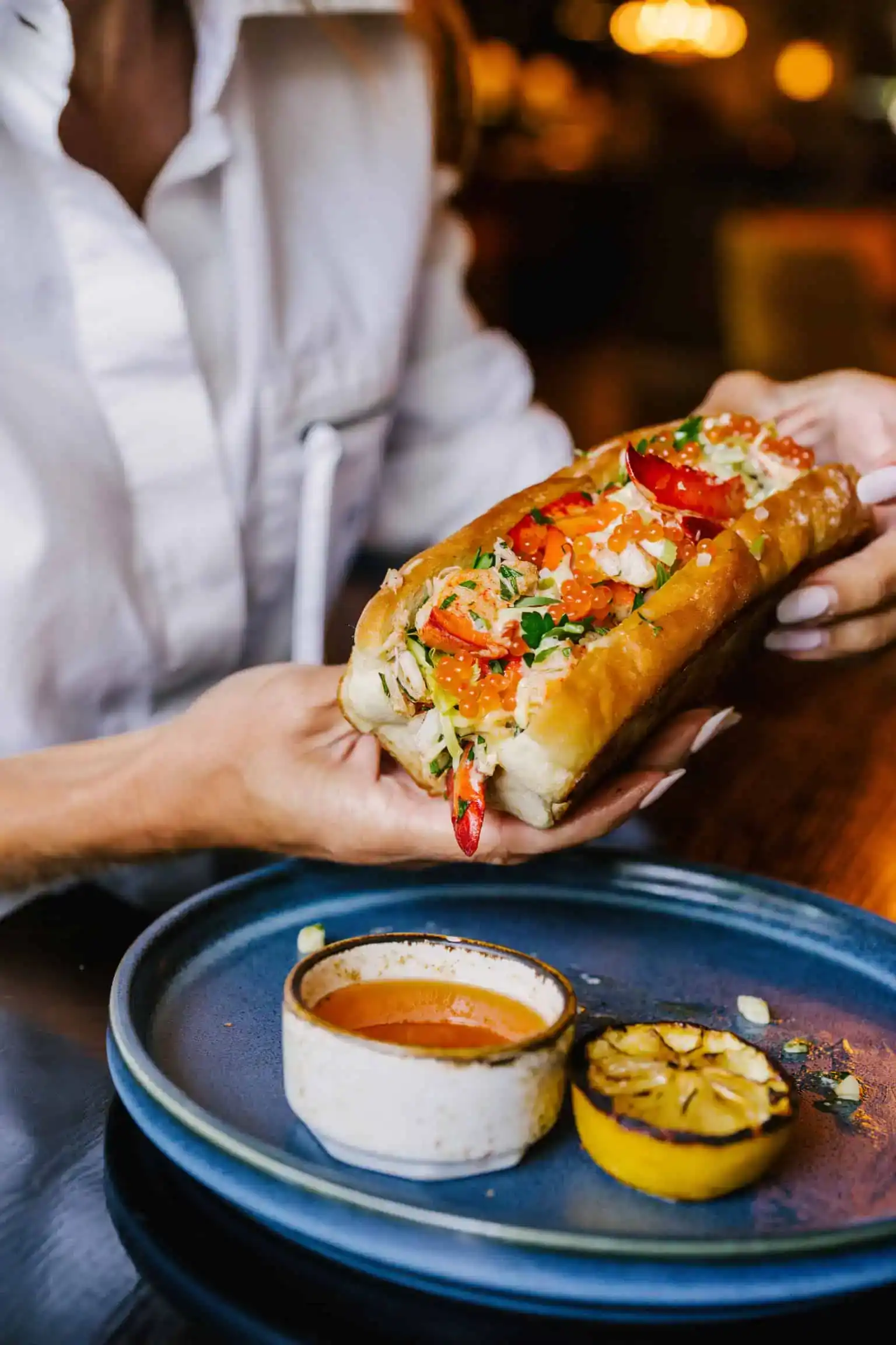 Dual Dressed Lobster Roll